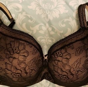 Modern Lace Lightly Lined Balconette